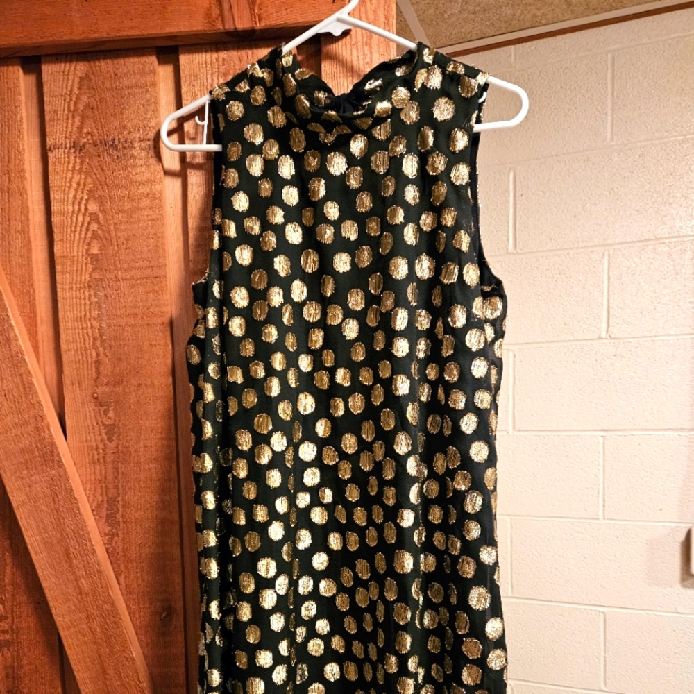 Like new Elle polka dot party dress. Size medium
